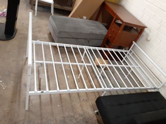 New assembled twin bed frame mattress not included $80 firm price