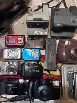 Many types of cameras