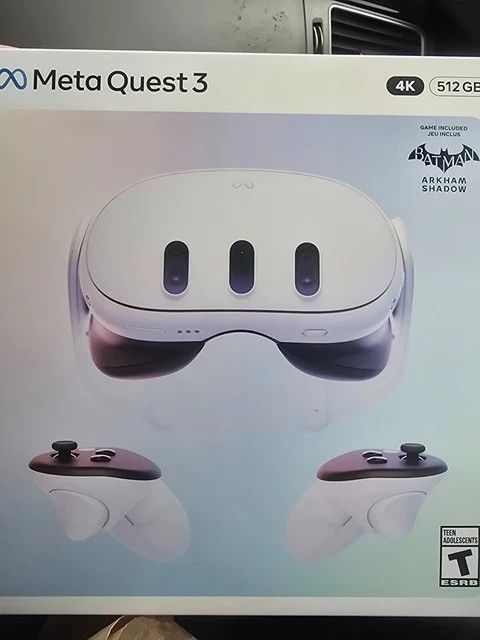 Meta Quest 3 512GB VR Headset 4K NEW - Includes Batman Arkham Shadow