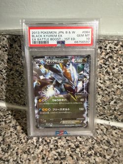2013 Black Kyurem EX Japanese PSA 10