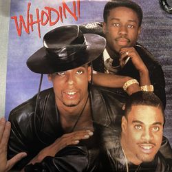 Vintage Whodini Hip Hop Rap Music Poster