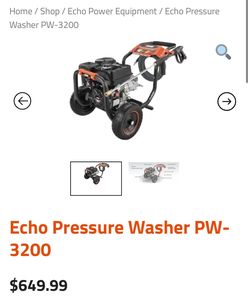 Echo power washer