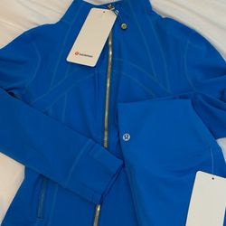 Lululemon Define Cropped Nulu Set 