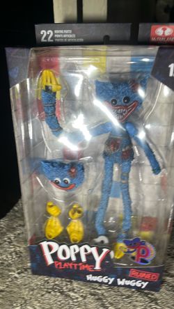 Poppy playtime huggy wuggy figure new sealed bendy wire posable figure
