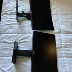 2 FHD Monitors 