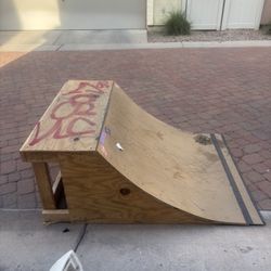 Homemade Skate Ramp 