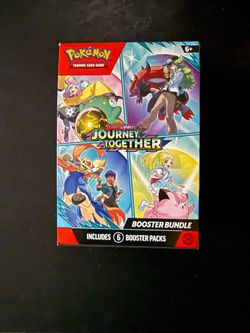 Pokémon Scarlet & Violet Journey Together Booster Bundle (6 Packs) – Unsealed