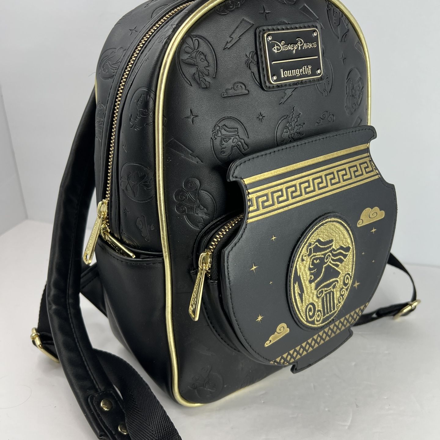 hercules loungefly mini backpack (1997) Meg & Muses US Exclusive Experience the legendary adventures of Hercules with the Hercules Clouds Mini Backpack Mini Backpack Disney Hercules Loungefly