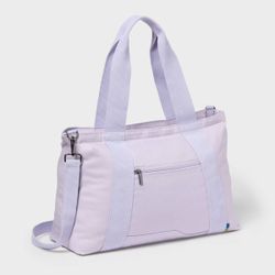 Open Story Canvas Tote Laptop Bag – Thistle Purple