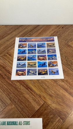 American Advances in Aviation Stamps