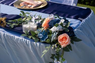 Two Wedding Arch Flowers