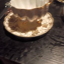 Tea Cup And Saucer No Stamp