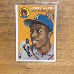 2021 TOPPS HENRY AARON CARD