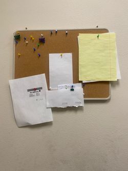 Cork board