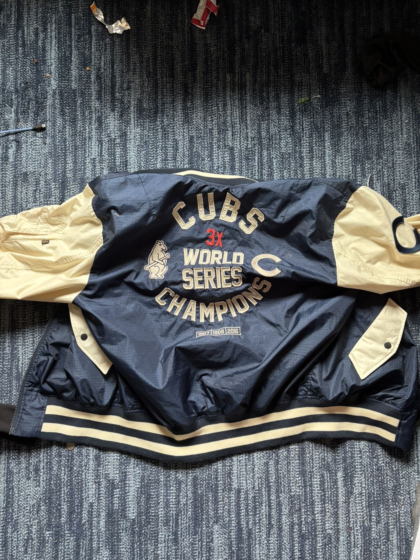Chicago Cubs World Series Jacket