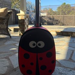Ladybug Scooter Suitcase
