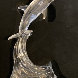 New Condition In Original Box Swarovski Maxi Dolphin 