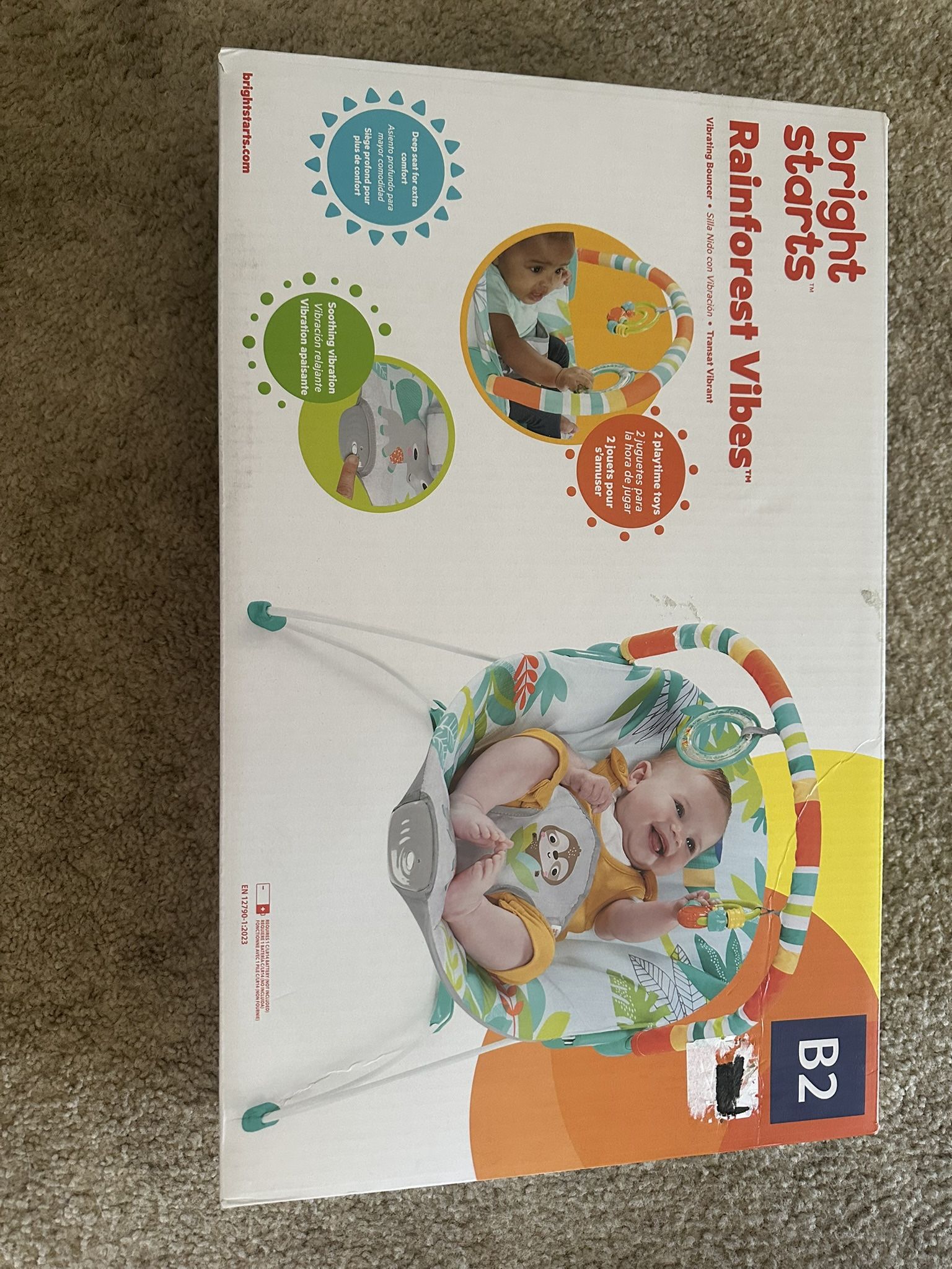 Vibrating Baby Bouncer