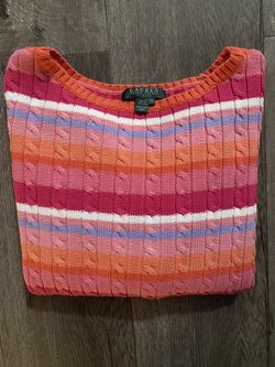 Colorful Ralph Lauren sweater