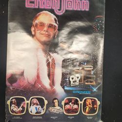 Vintage Elton John Poster