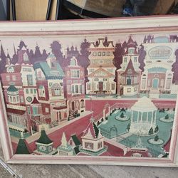 Original Ed Warren Painting 