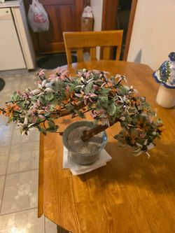 Gorgeous Chinese bonsai glass tree