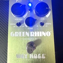 Green Rhino Guitar Pedal 