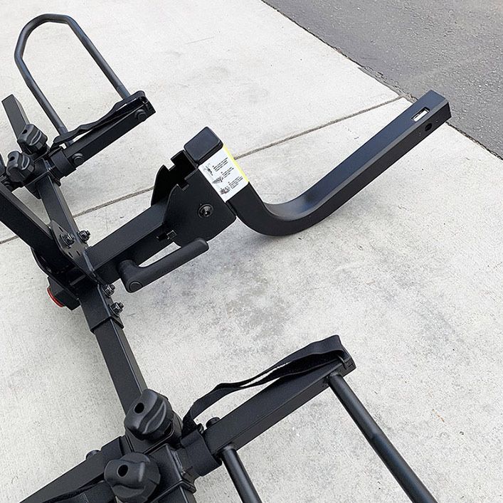 (NEW) 140 KAC 2Bike Rack for Car, SUV, Hatchback Mount 2” Anti