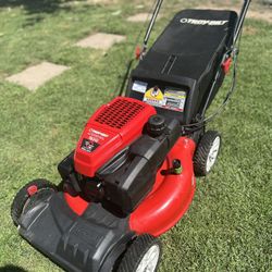 Lawnmower Troy Bilt Gas Lawn Mower Self Propelled