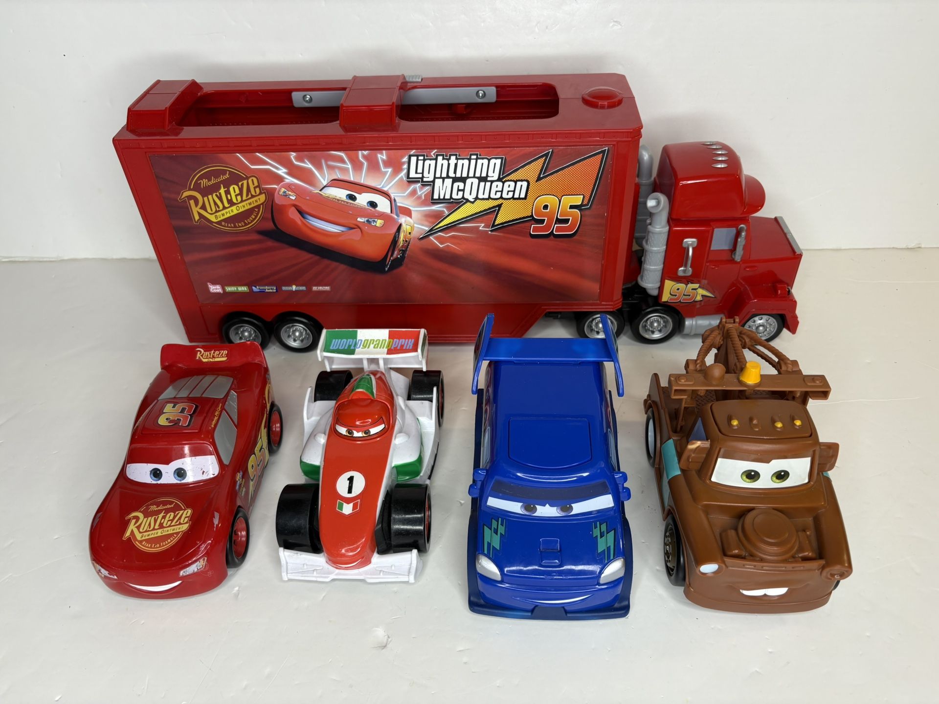 Disney Pixar cars track talkers bundle