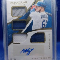 Alex Verdugo patch auto