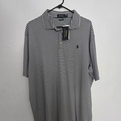 Polo Classic Fit Stripped Polo XL