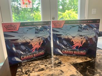 Pokemon TCG: Chaos Rising ETB (2 Available)