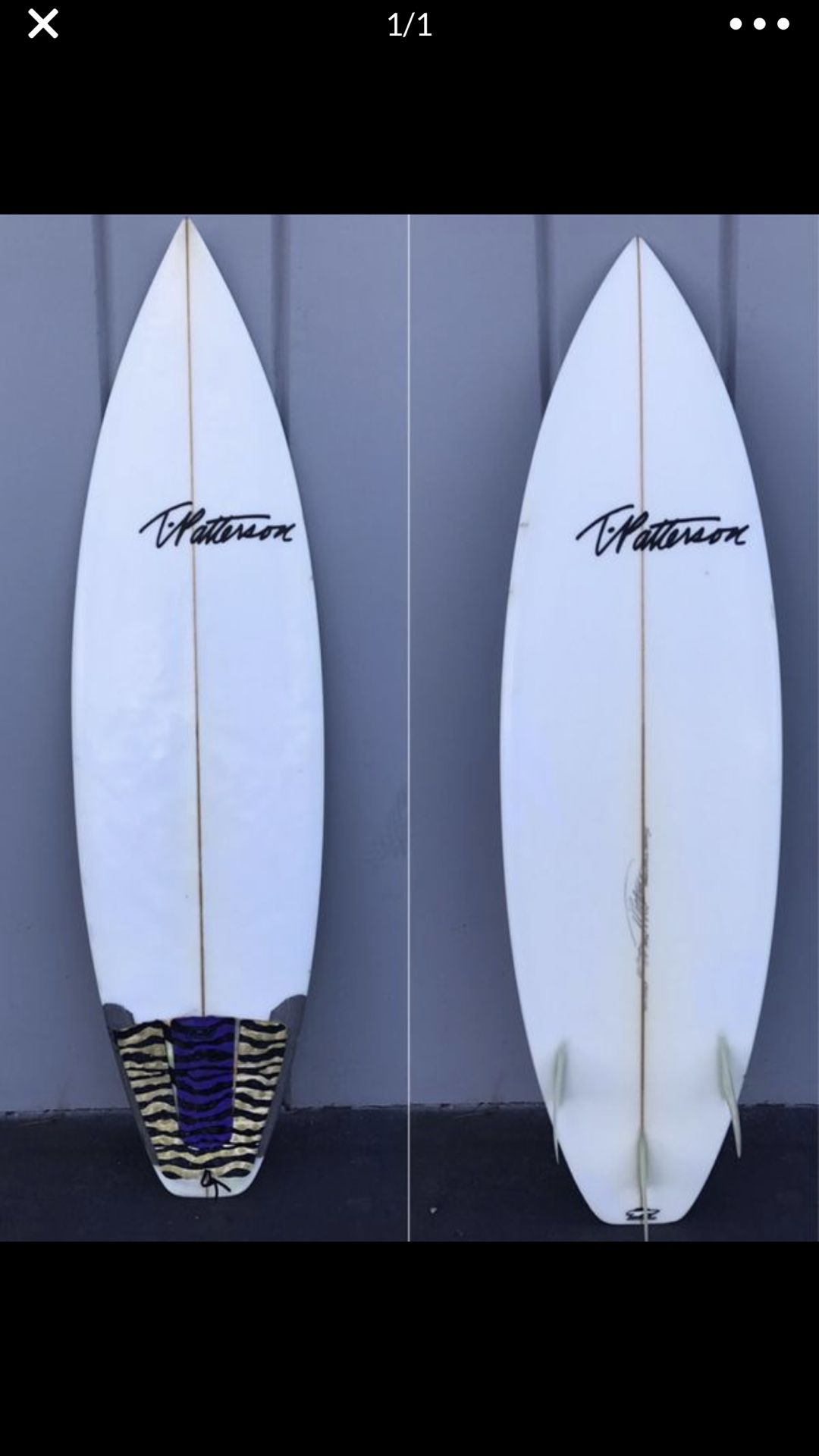 5’9 TPatterson surfboard