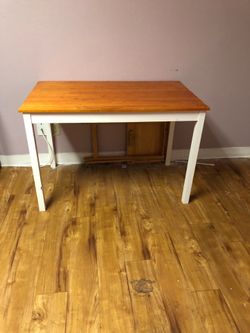 Wood table