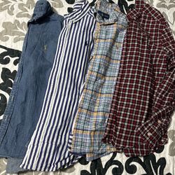 Polo Long Sleeves Size 10/12