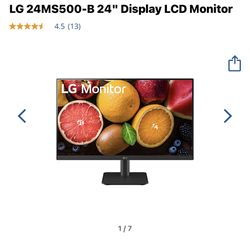 Used LG Monitor 24”
