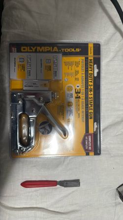 Heavy Duty 3-in-1 Staple Gun