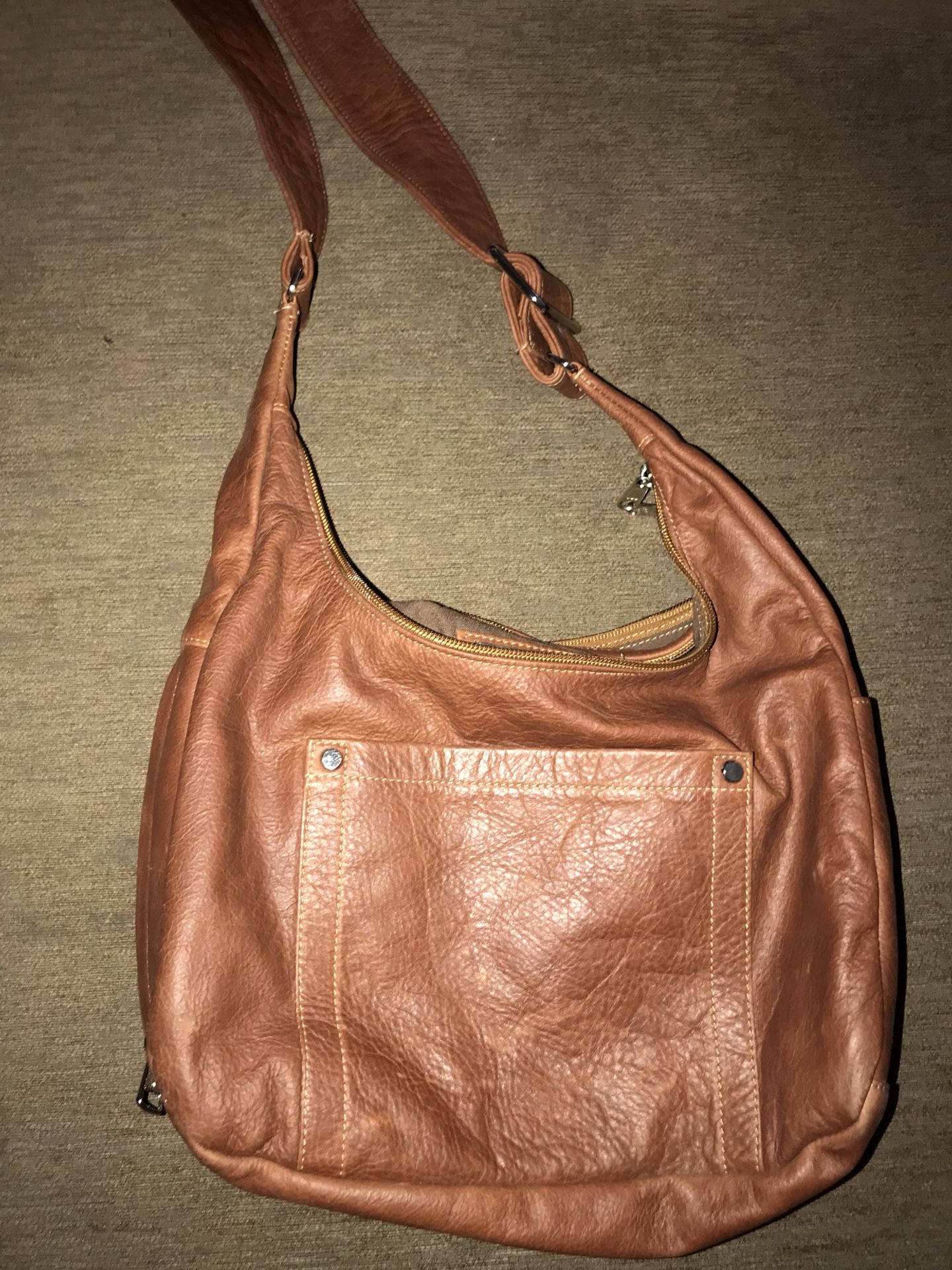 Coronado leather American hobo concealed carry