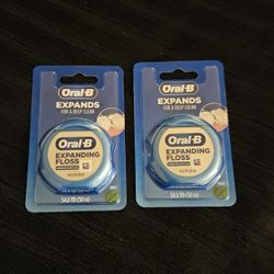 $3 Each (2 Available) Oral-B Expandable Floss 54.6 yards