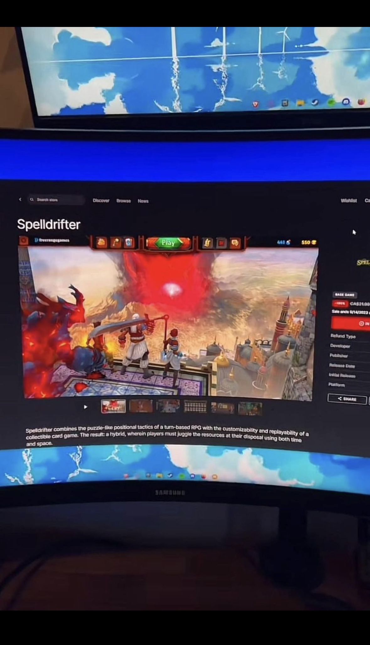 Samsung Odyssey G5 Gaming Monitor