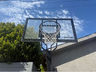 Basketball Hoop  (Spalding) Portable Adjustable