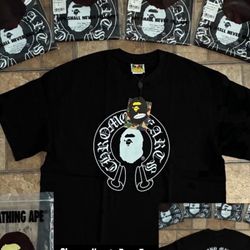 Chrome Hearts Bape Tees 