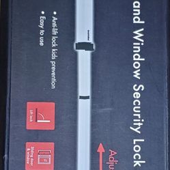 SecurityMan Sliding Door Security Bar