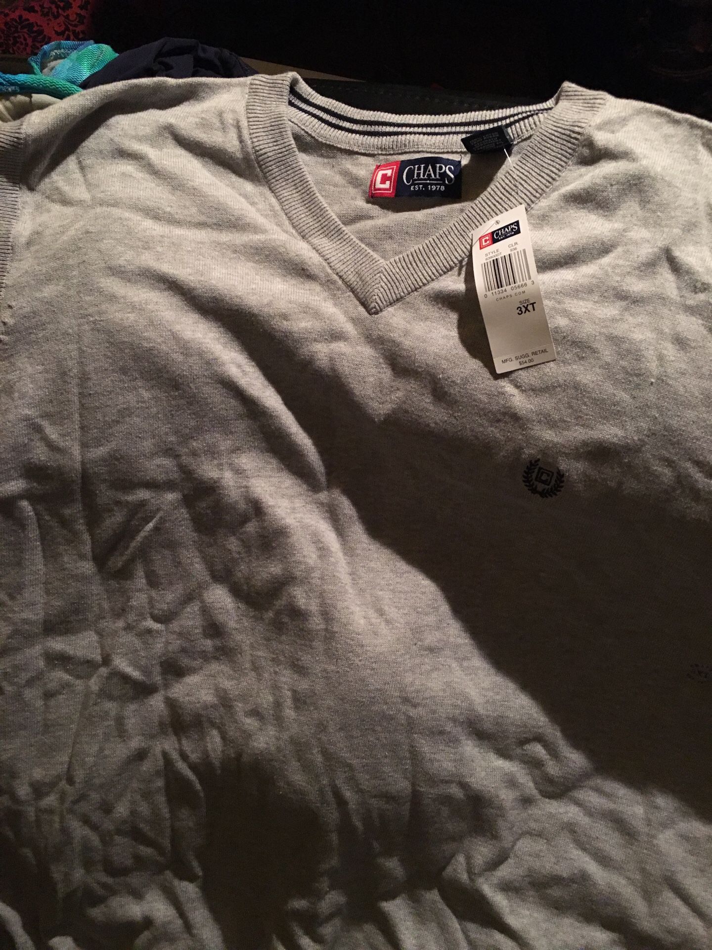 Chaps 3xt pullover vest