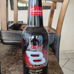 Dale Earnhardt Jr 2000 NASCAR Budweiser Bottle 