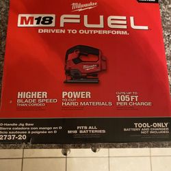Milwaukee M18 Jigsaw Brand New 