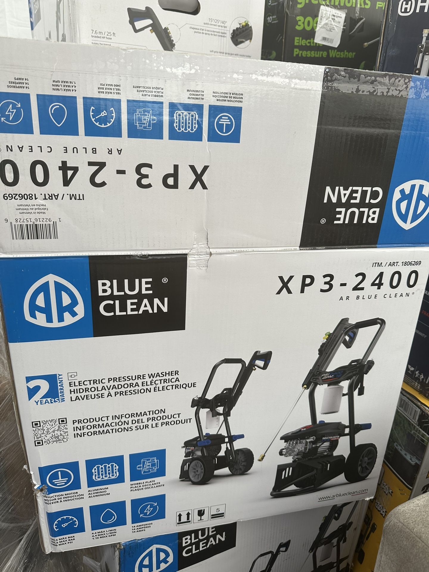 Electric Pressure Washer 2400 Psi