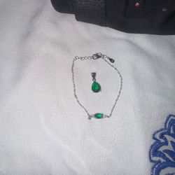 Bracelet and necklace stone