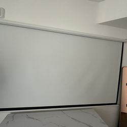 100” Projector Screen - NEW